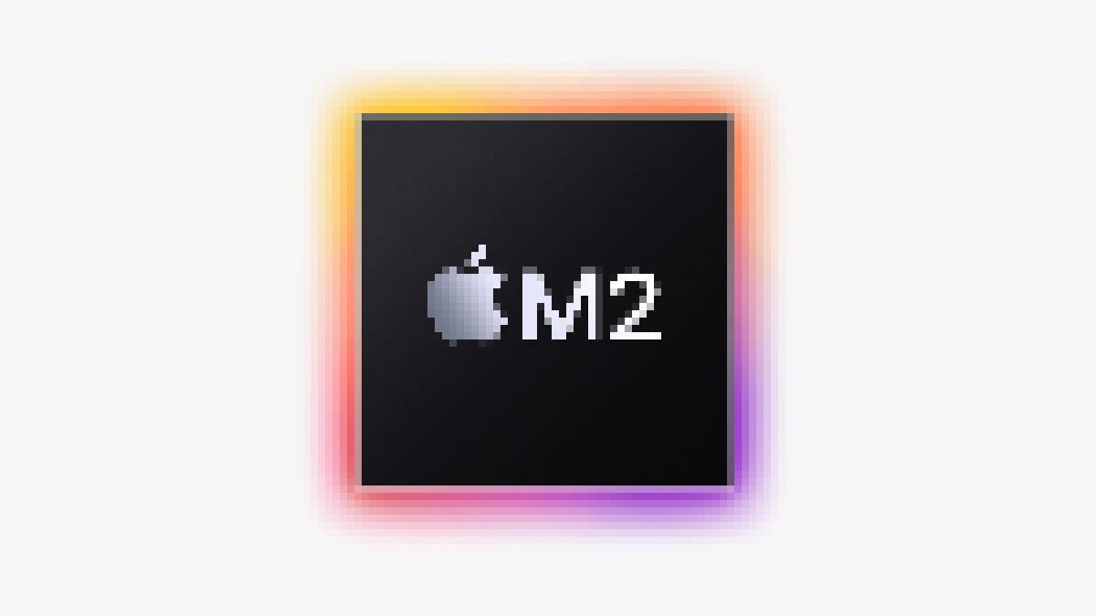 Apple M2 pixelizado