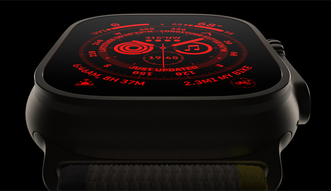 Apple Watch Ultra vermelho