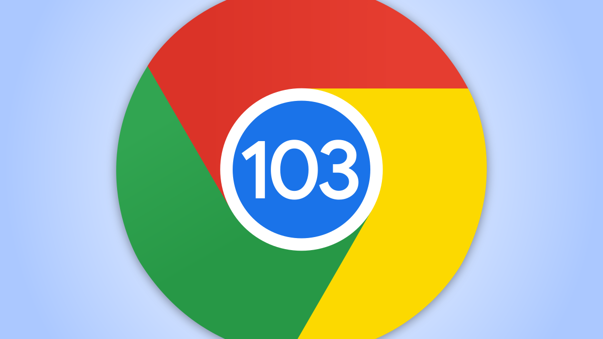 Logotipo do Chrome 103.