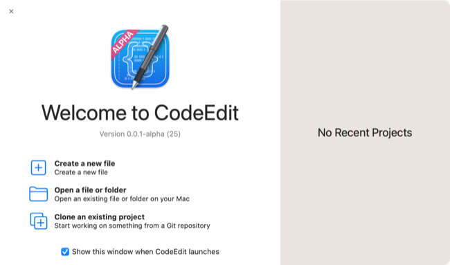 CodeEdit para Mac