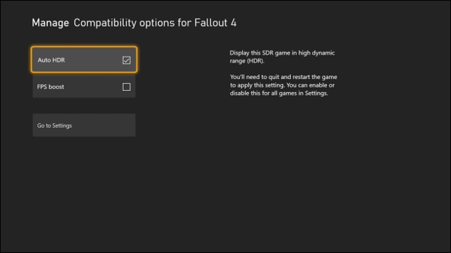 Ative o FPS Boost no Xbox por meio do menu Gerenciar jogos e complementos