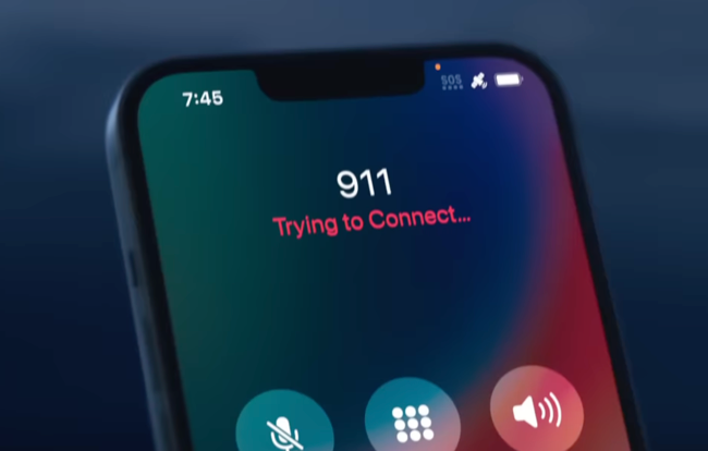 Fazendo uma chamada para o 911 com o iPhone