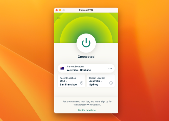 ExpressVPN para macOS Ventura