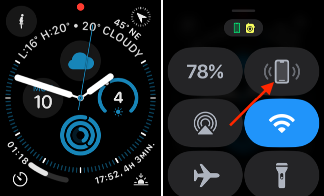 Encontre rapidamente o seu iPhone usando o Apple Watch