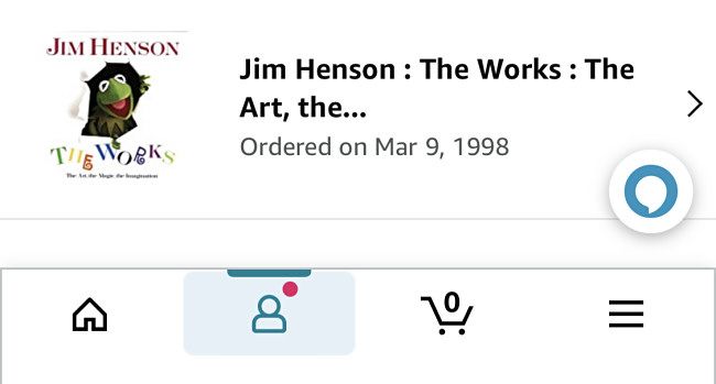 Seu primeiro pedido da Amazon no aplicativo móvel da Amazon.