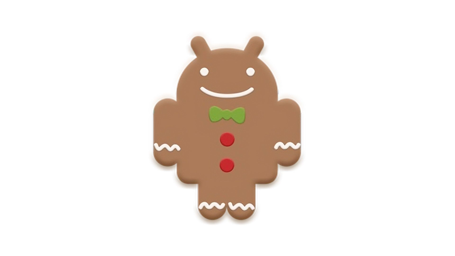 Logotipo do robô Android Gingerbread