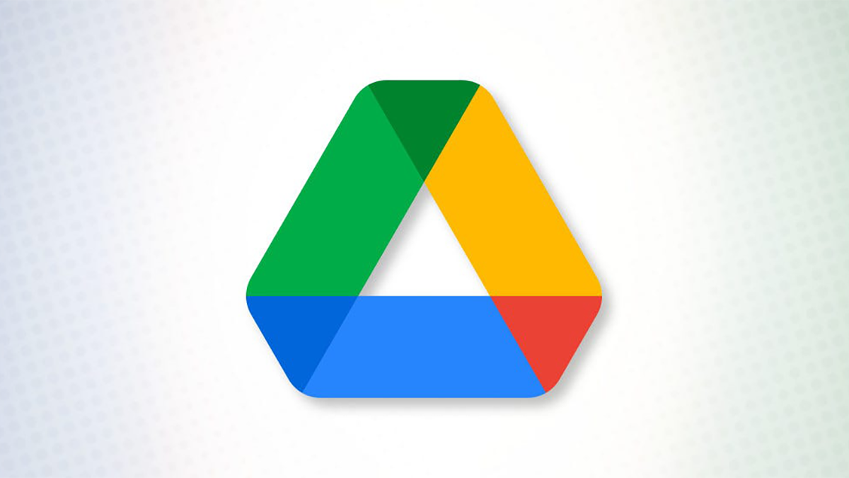Logotipo do Google Drive.