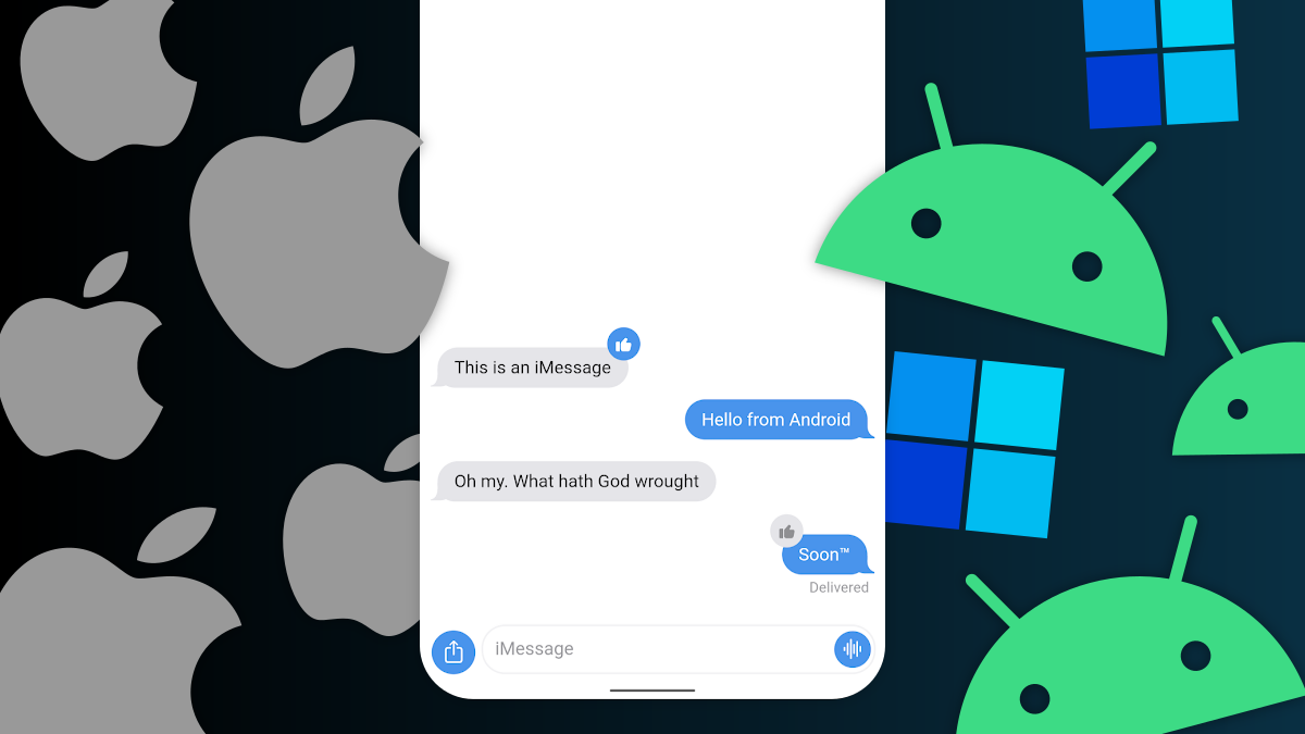 iMessage no Android e Windows