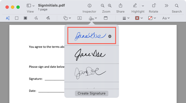 Assinatura do iPad no menu Assinar