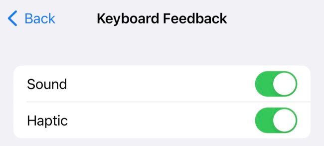 Habilite feedback tátil ao digitar no iOS 16