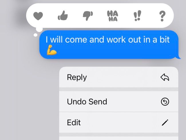Edite e desfaça o envio de iMessages no iOS 16