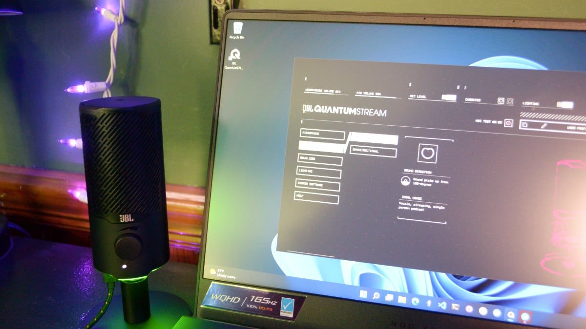 JBL Quantum Stream com software QuantumENGINE