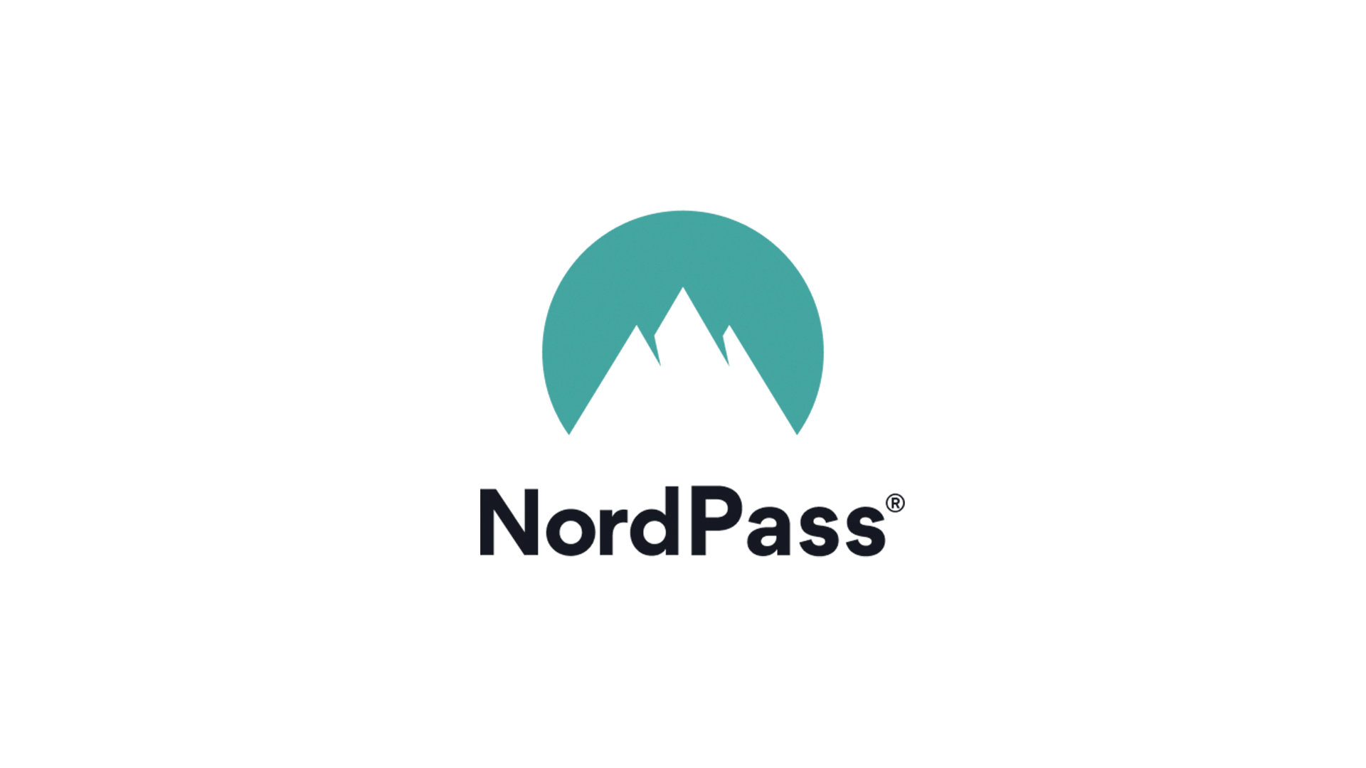NordPass-logotipo e ícone em um fundo branco