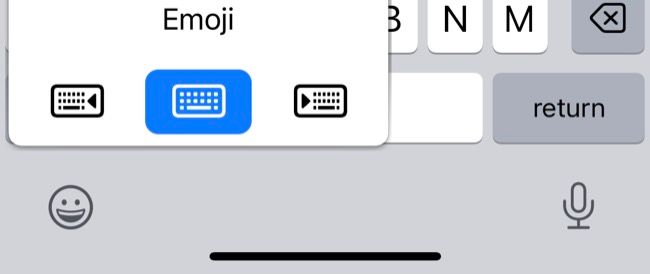 Mude para o teclado de uma mão no iPhone