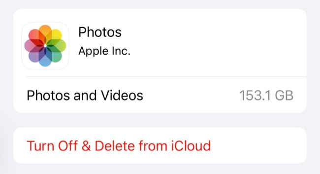 Fotos armazenadas no iCloud