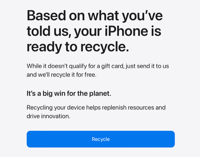 Recicle seu iPhone com Apple Trade In