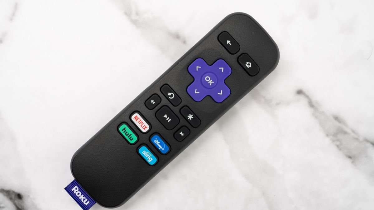 Controle remoto Roku