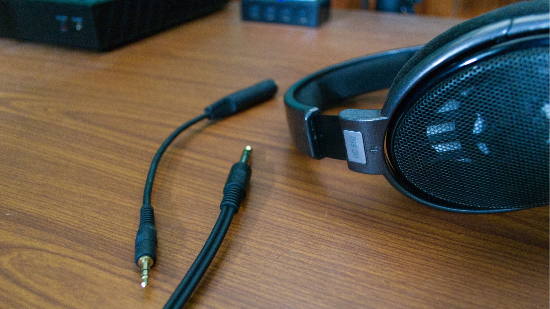 Cabo e adaptador Sennheiser HD650