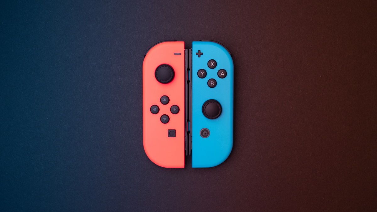 Controladores Nintendo Switch Joy-Con.