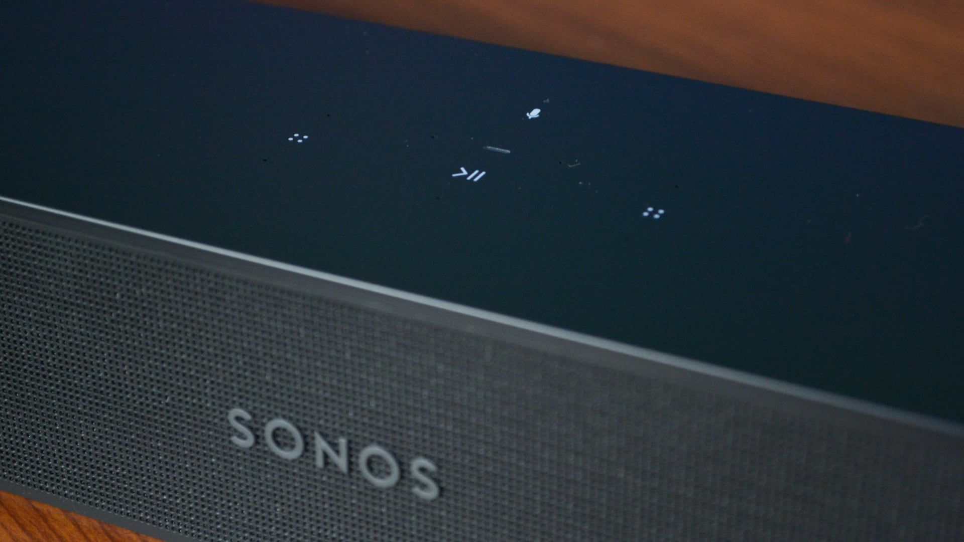 Controles capacitivos Sonos Beam