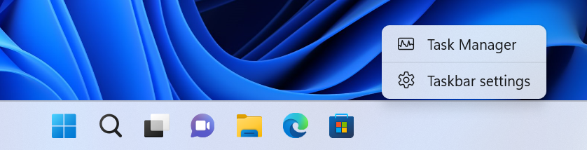Novo atalho do gerenciador de tarefas interno do Windows 11