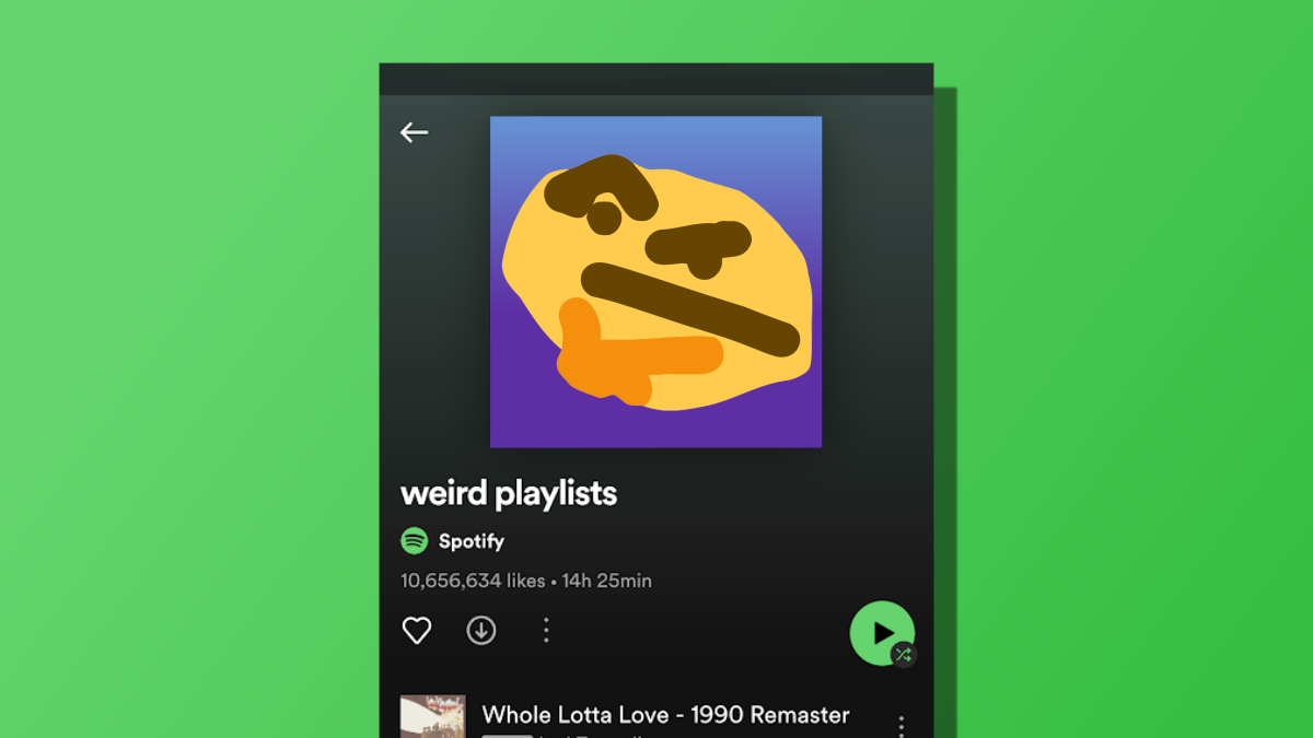 Listas de reprodução estranhas do Spotify